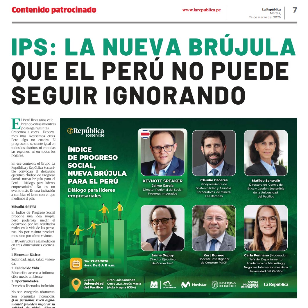 Índice de Progreso Social Mundial 2025